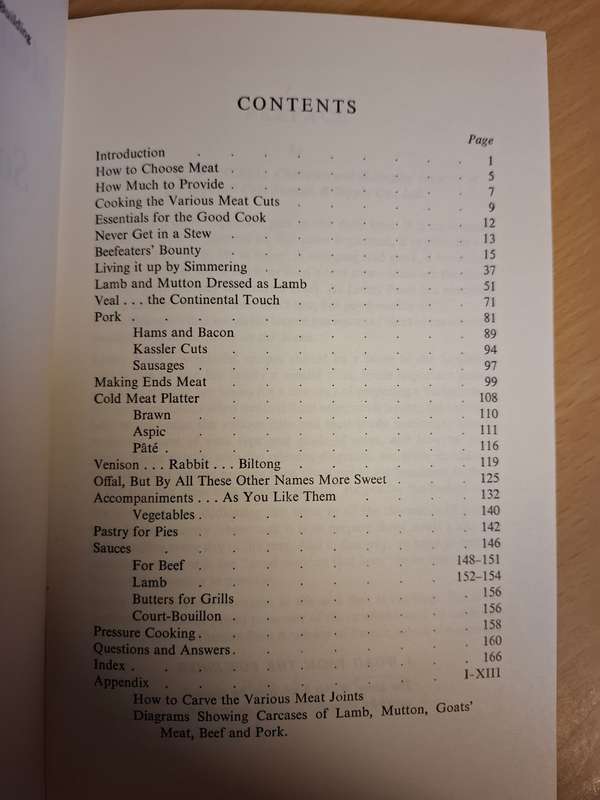 Meat on The Menu : Lesley Faull  (Hardcover)
