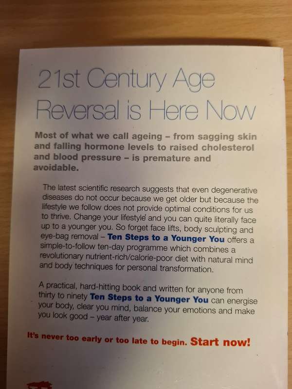 Ten Steps to a Younger You : Leslie Kenton  (Paperback)