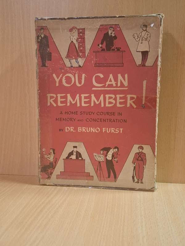 You Can Remember by Dr. Bruno Furst  (Set of 10 Books)