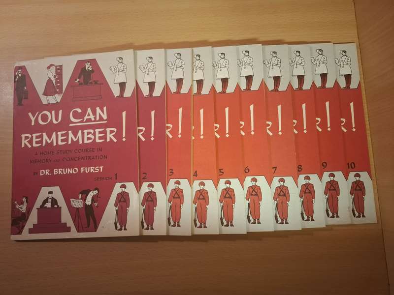 You Can Remember by Dr. Bruno Furst  (Set of 10 Books)