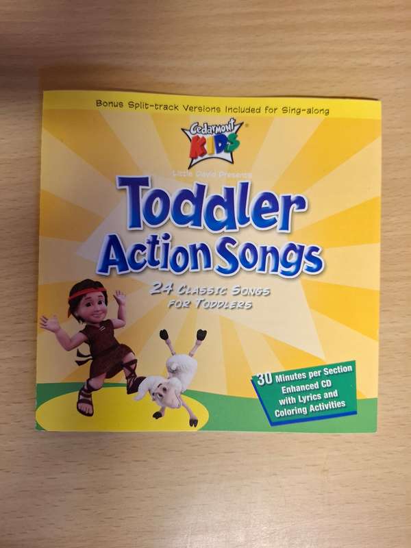 Toddler Action Songs - CD