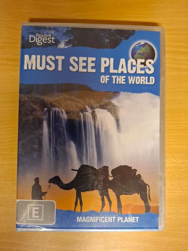 Readers Digest - Must See Places of The World - Magnificent Planet - Dvd