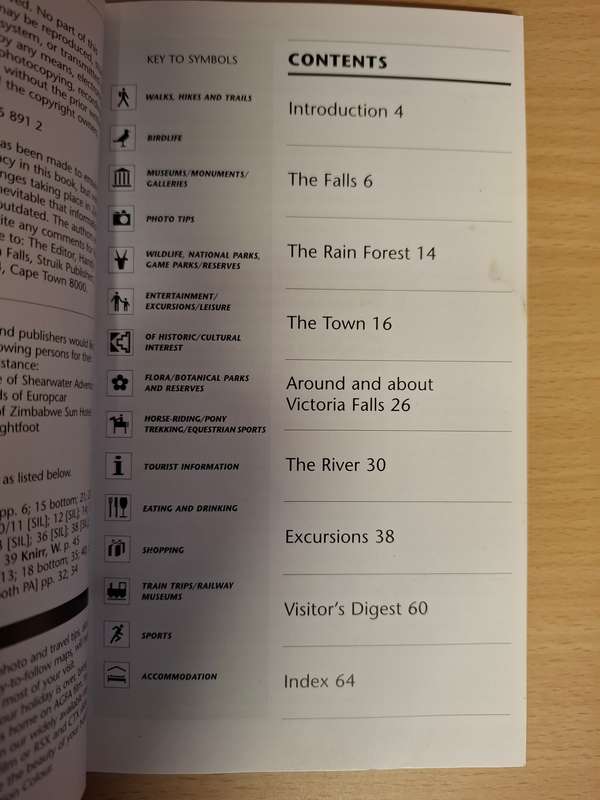 Handy Guide - Victoria Falls  (Paperback)