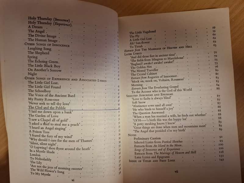 Selected Poems of William Blake : F.W. Bateson  (Paperback)