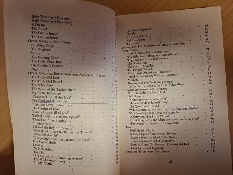 Selected Poems of William Blake : F.W. Bateson  (Paperback)