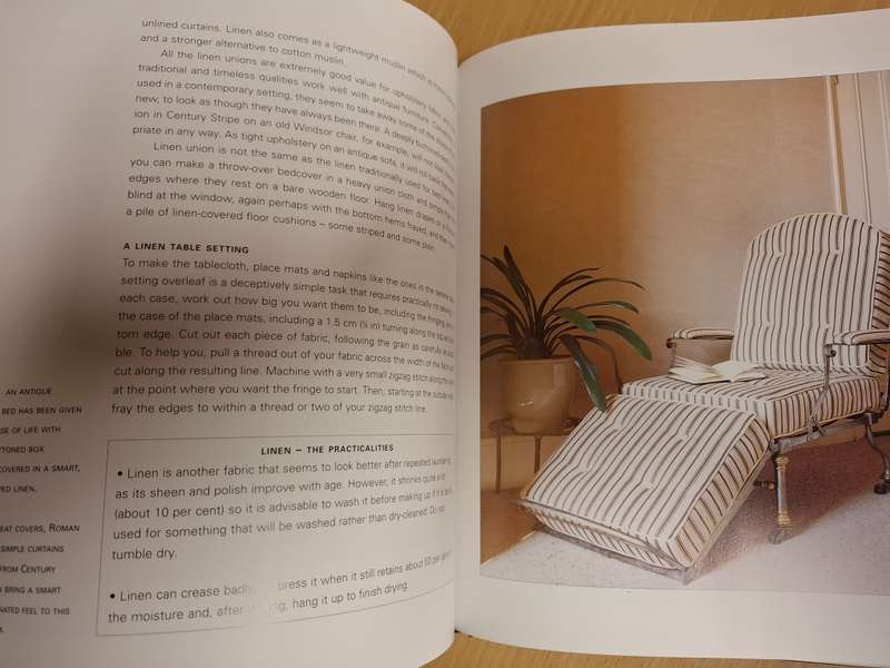 Natural Fabrics - Simple and Stylish Soft Furnishings : Ian Mankin  (Hardcover)