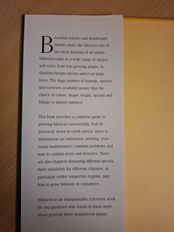 Hibiscus : Jacqueline Walker  (Hardcover)