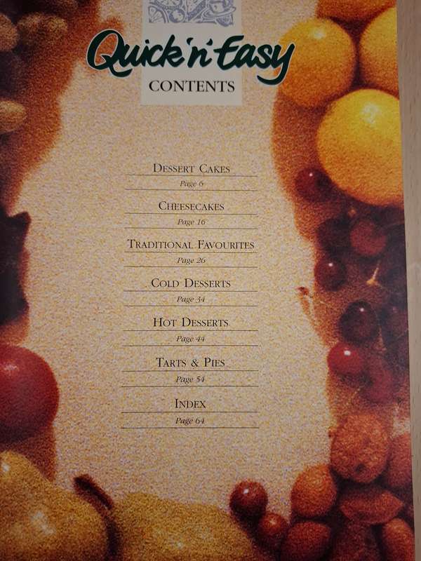 Quick `n Easy - Desserts (Cakes, Jpt & Cp,d Desserts & More)
