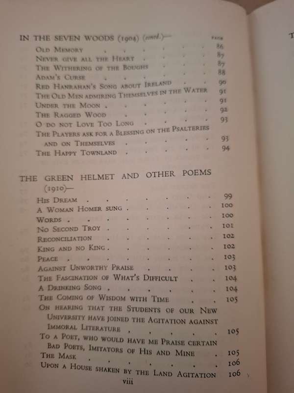The Collected Poems of W.B. Yeats  (Hardcover)