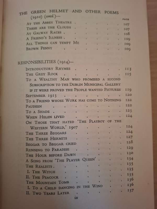 The Collected Poems of W.B. Yeats  (Hardcover)