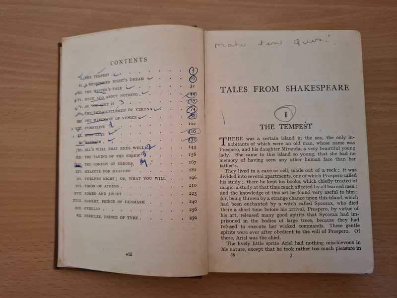 Tales from Shakespeare by Charles & Mary Lamb  (Hardcover)