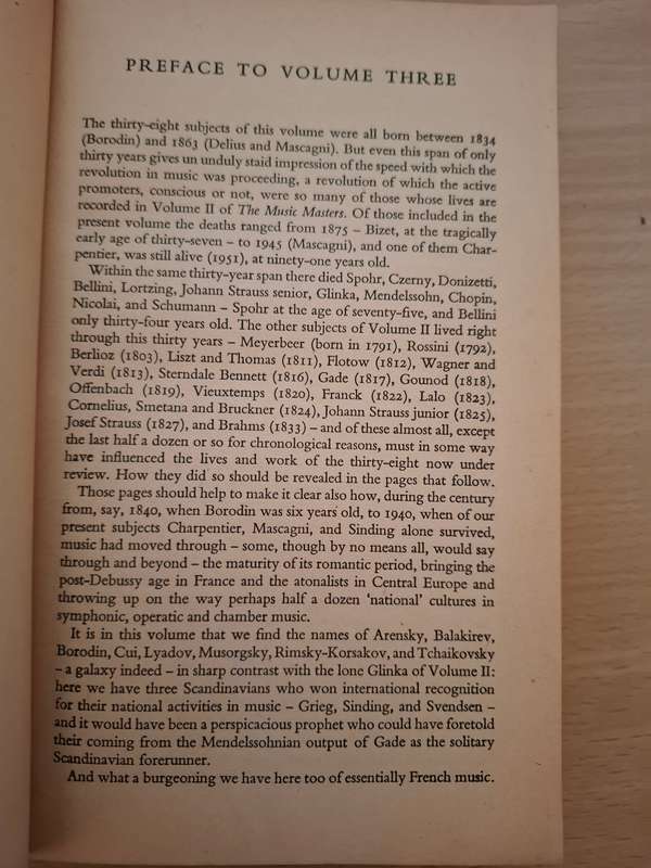 The Music Masters 3 - The Romantic Age Edited by A.L. Bacharach (Paperback)