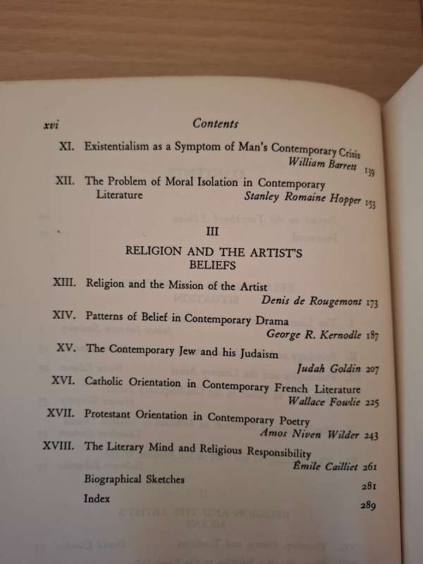 Spiritual Problems in Contemporary Literature Edited by Stanley Romaine Hopper (Paperback)