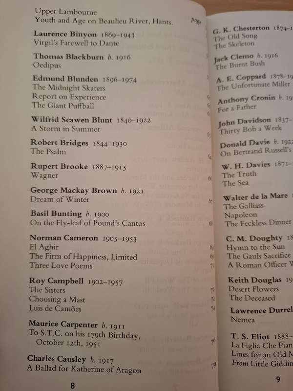 The Faber Book of 20th Century Verse Edited by Heath-Stubbs & David Wright (Paperback)