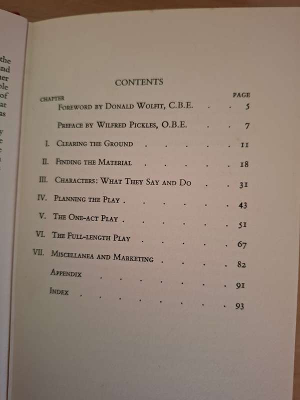 Writing a Play : George Taylor  (Hardcover)