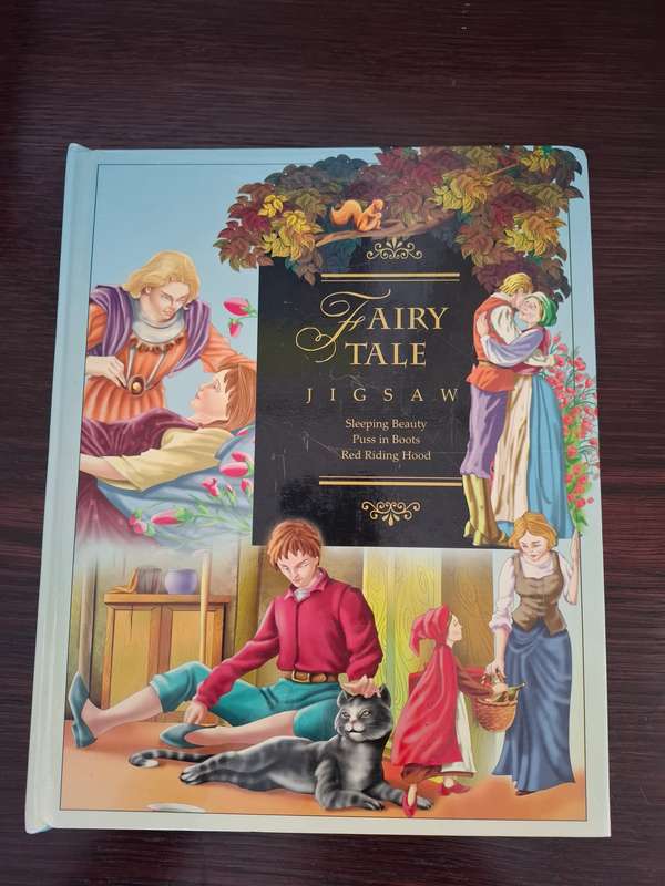Fairy Tale Jigsaw - Sleeping Beauty/Puss in Boots/Red Riding Hood (Hardcover)