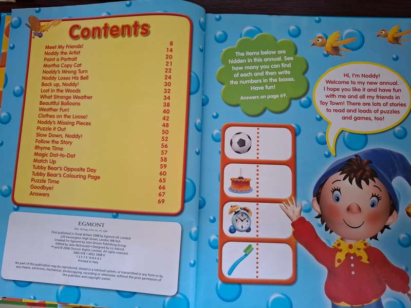 Noddy Annual 2009  (Hardcover)