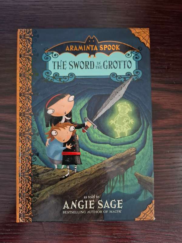 The Sword in The Grotto : Araminta Spook  (Hardcover)