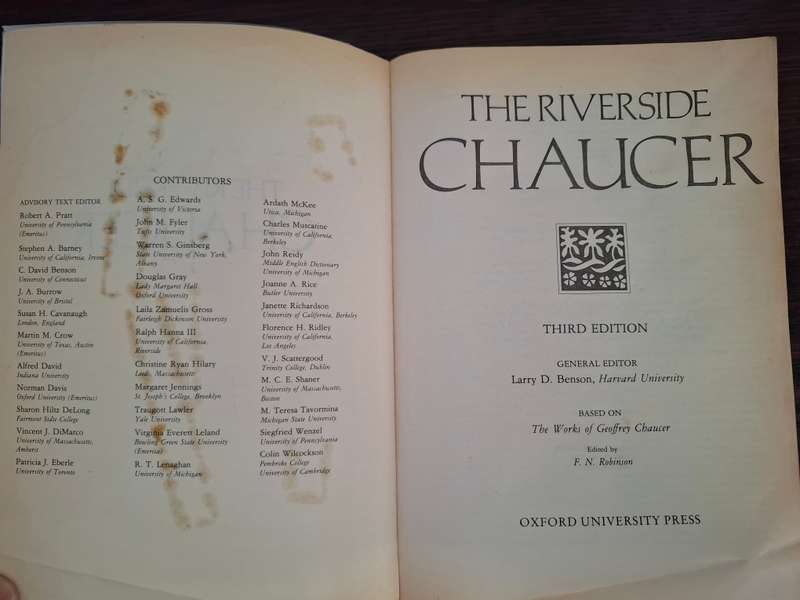 The Riverside Chaucer - Third Edition (Paperback)