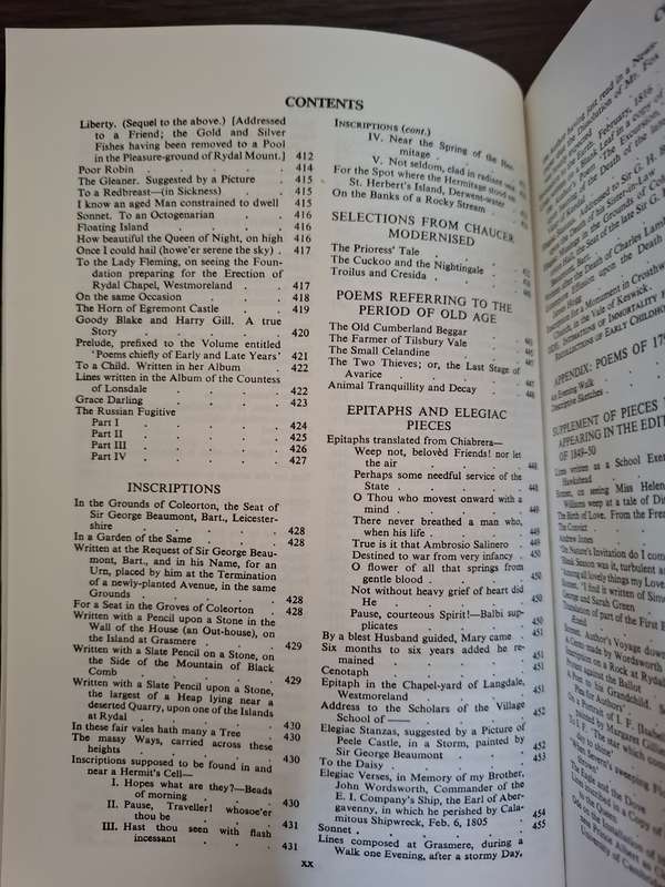 Wordsworth Poetical Works  (Paperback)