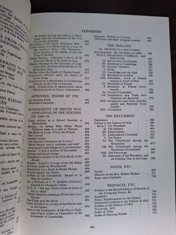 Wordsworth Poetical Works  (Paperback)