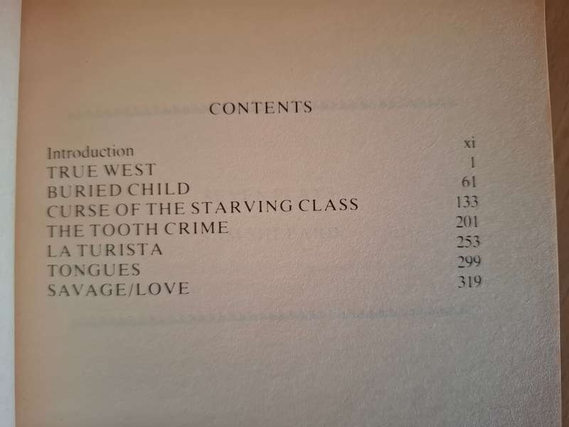 Seven Plays : Sam Shepard  (Paperback)
