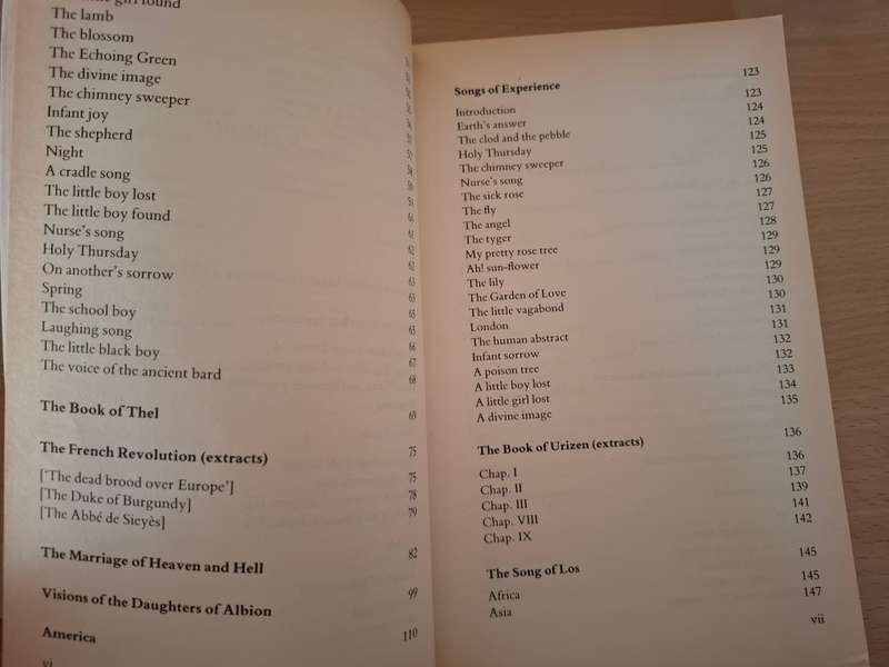 William Blake Selected Poetry and Prose Edited by David Punter  (Paperback)