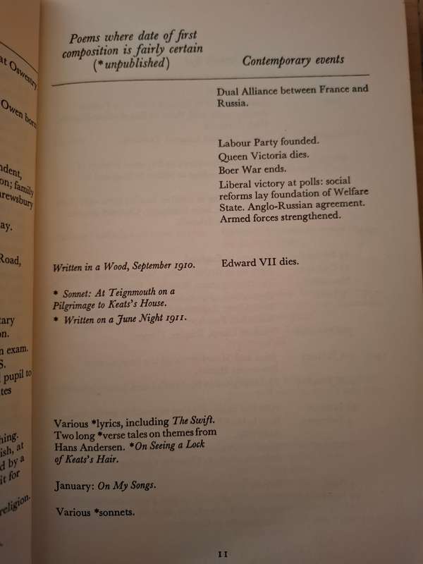 War Poems and Others - Wilfred Owen  (Paperback)