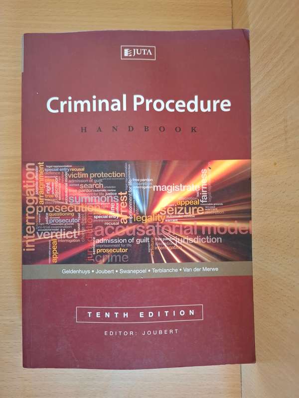 Juta - Criminal Procedure Handbook  (Tenth Edition)