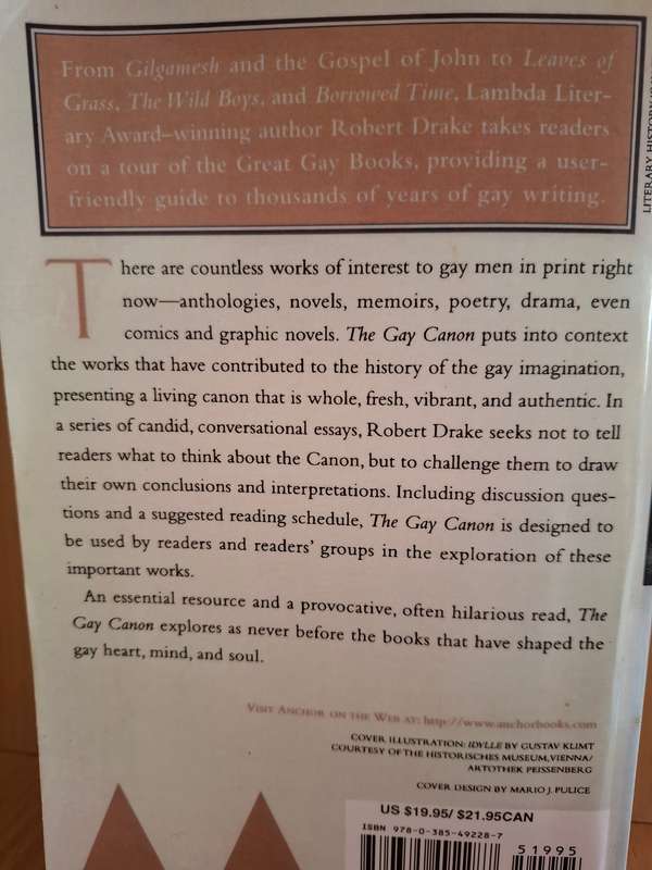 The Gay Canon : Robert Drake  (Paperback)