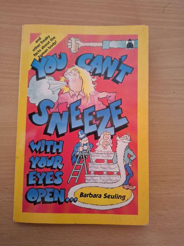 You Can`t Sneeze with Your Eyes Open : Barbara Seuling  (Paperback)