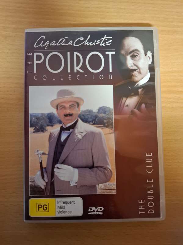 Agatha Christie (The Poirot Collection) The Double Clue - Dvd   NO. 57