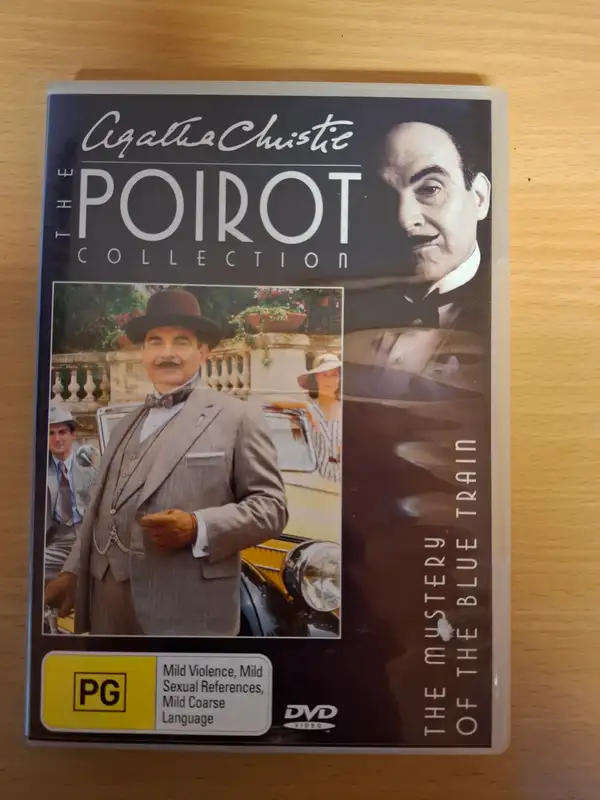 Agatha Christie (The Poirot Collection) The Mystery of The Blue Train - Dvd NO. 15