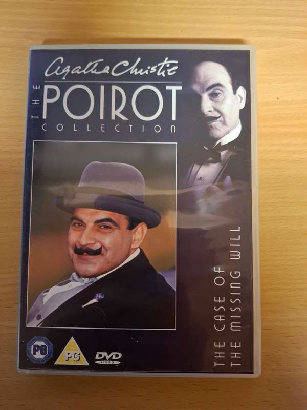 Agatha Christie (The Poirot Collection) The Case of The Missing Will - Dvd   NO. 47