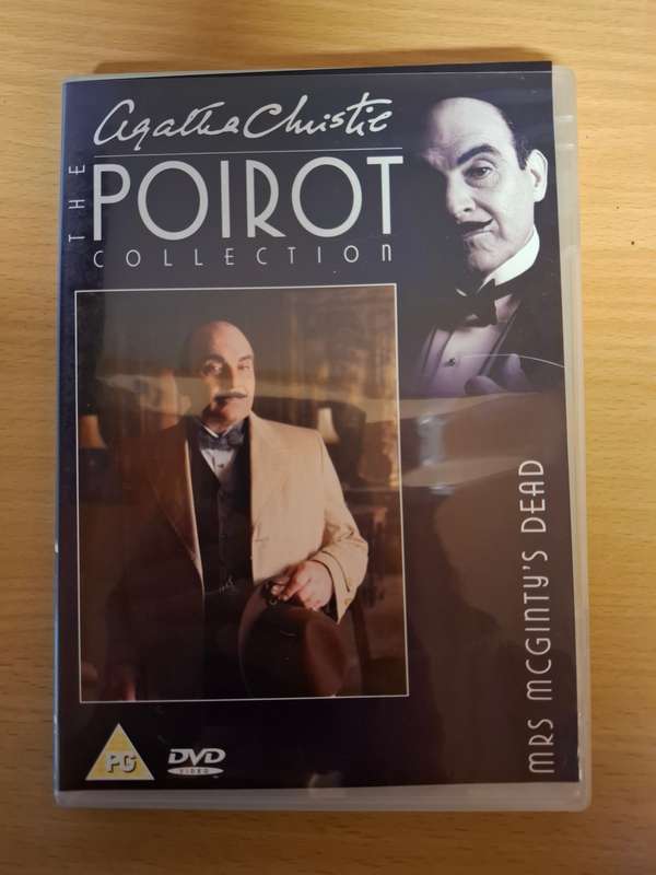 Agatha Christie (The Poirot Collection) Mrs McGinty`s Dead - Dvd  NO. 59