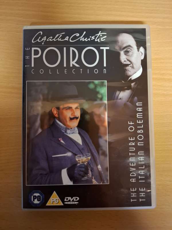 Agatha Christie (The Poirot Collection) The Adventure of The Italian Nobleman - Dvd   NO. 39