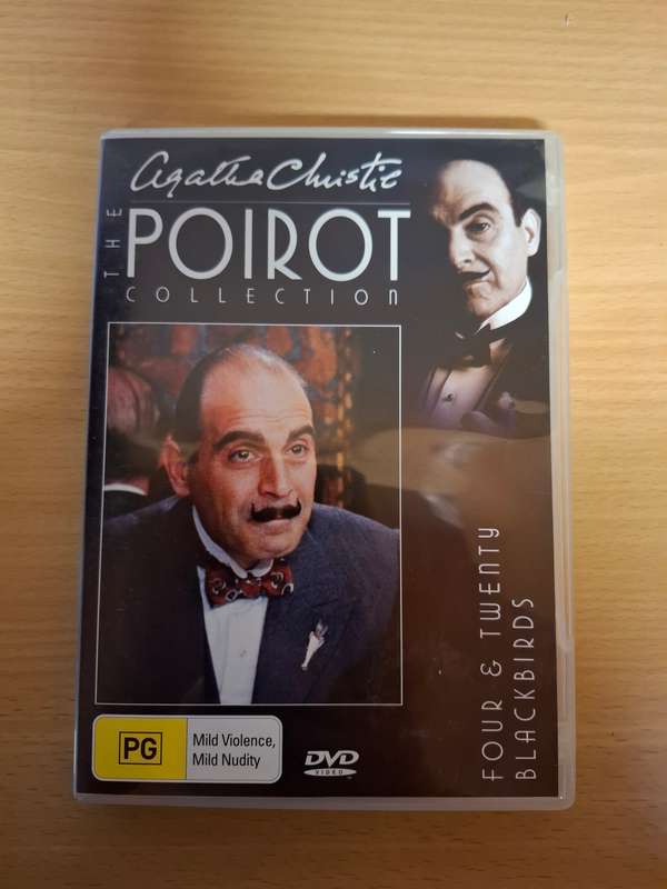 Agatha Christie (The Poirot Collection) Four & Twenty Blackbirds - Dvd    NO. 55