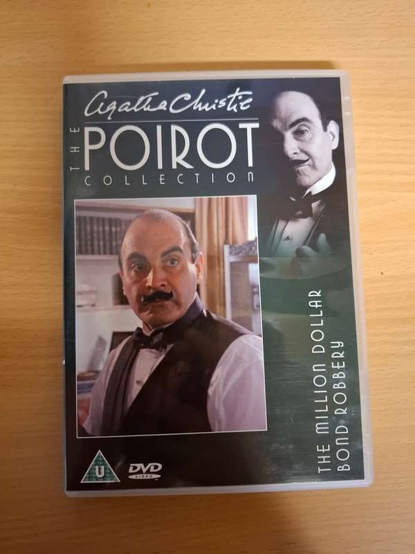 Agatha Christie (The Poirot Collection) The Million Dollar Bond Robbery - Dvd   NO. 36