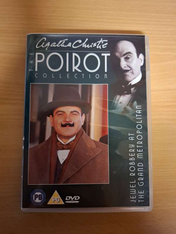 Agatha Christie - Poirot - Jewel Robbery at The Grand Metropolitan - Dvd     NO. 28