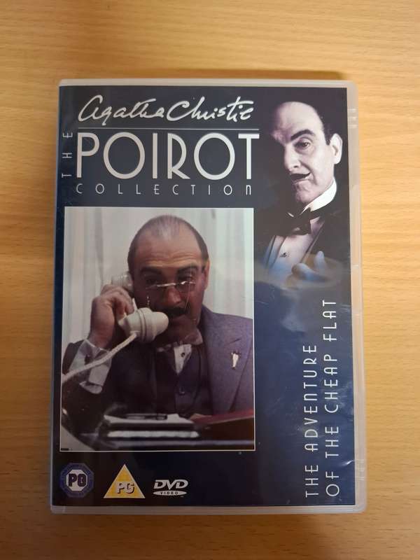 Agatha Christie (The Poirot Collection) The Adventure of The Cheap Flat - Dvd   NO. 46