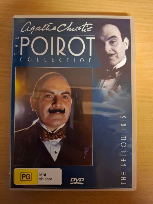 Agatha Christie (The Poirot Collection) The Yellow Iris - Dvd    NO. 54