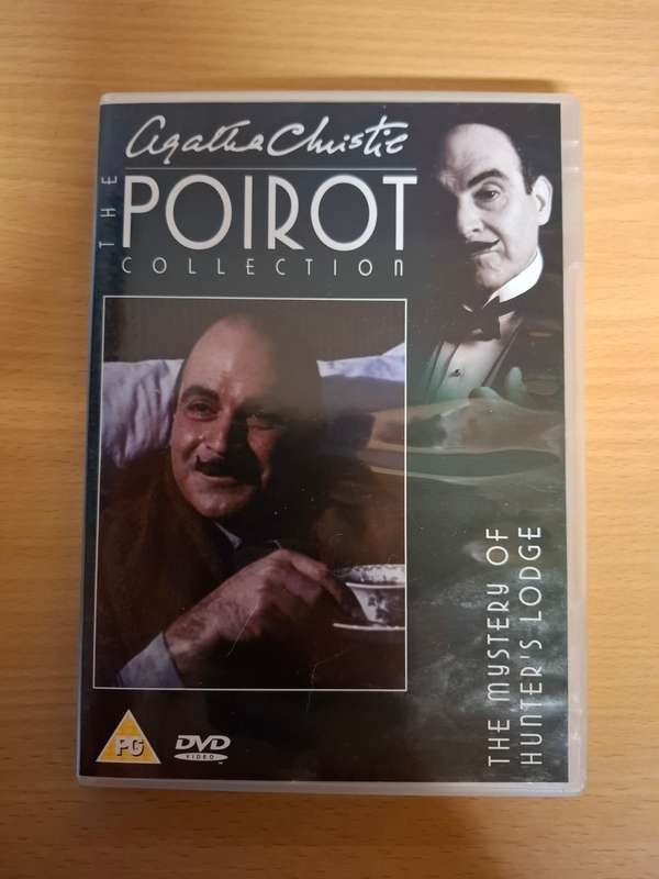 Agatha Christie (The Poirot Collection) The Mystery of Hunter`s Lodge - Dvd   NO. 44