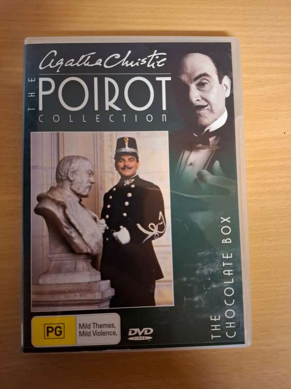 Agatha Christie (The Poirot Collection) The Chocolate Box - Dvd   NO. 52