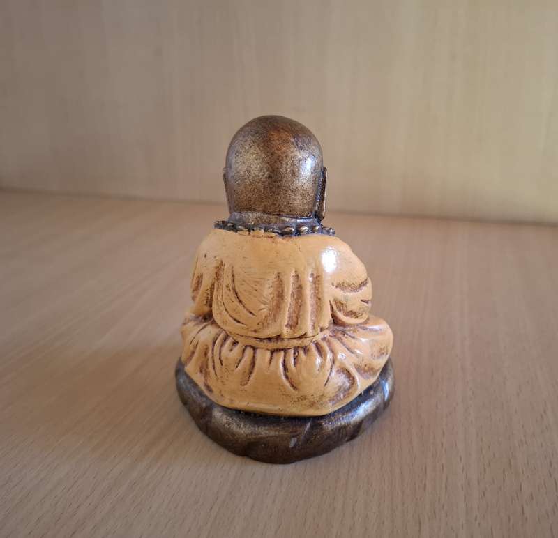 Small Buddha Figurine - height 11cm width 10cm