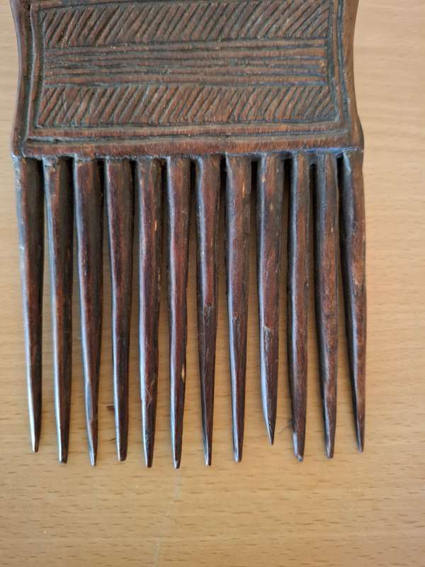 Carved Wooden Hair Comb  (27cmx 12cm)