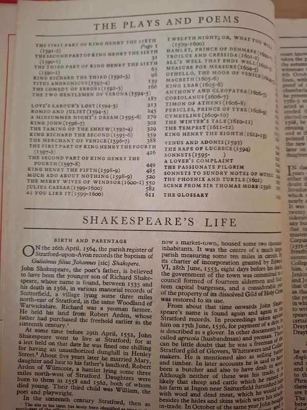 The Works of William Shakespeare  (Hardcover)