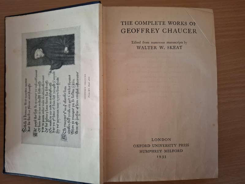 The Complete Works of Geoffrey Chaucer  (Hardcover)