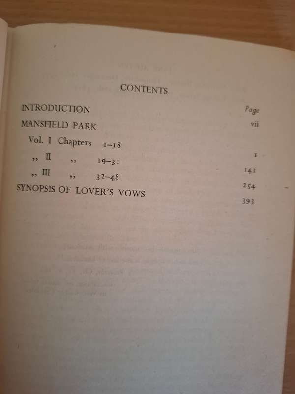 Mansfield Park by Jane Austen  (Hardcover)