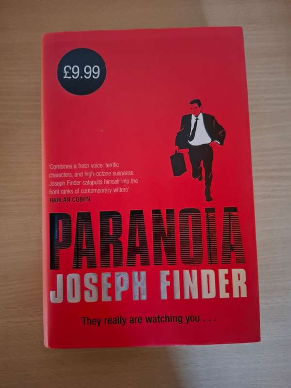 Paranoia : Joseph Finder (Hardcover)