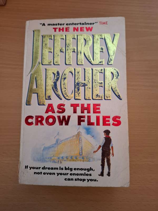 As the Crow Flies : Jeffrey Archer  (Paperback)